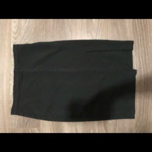Black pencil skirt